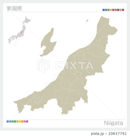 新潟県の地図 20637791