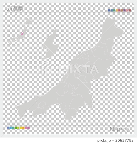 新潟県の地図 20637792