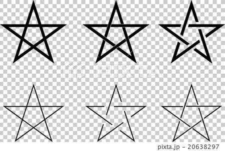 Five Pointed Star Stock Illustration 6397