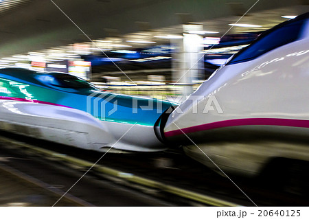 JR東日本 E5系とE3系の併結部 JR東日本 E5系とE3系の併結部 20640125