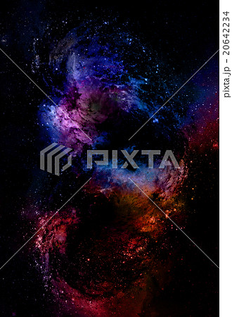 Nebula, Cosmic space and stars, blue cosmic 20642234