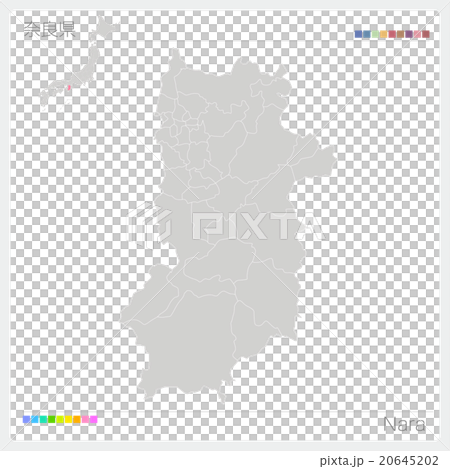 奈良縣地圖 20645202
