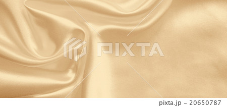 Smooth elegant golden silk as wedding background. 20650787