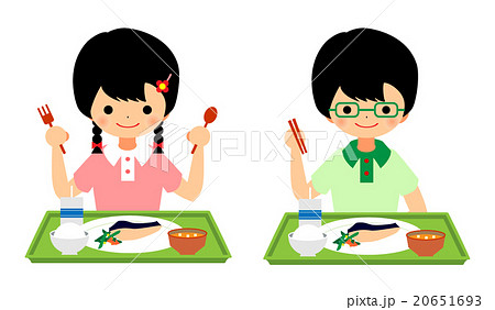 学校給食 20651693