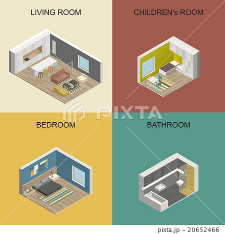 Isometric rooms 20652466
