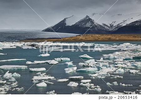 Glacial lake in Iceland 20653416