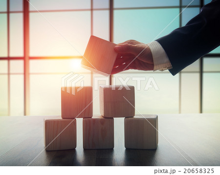 men holding the cubes men holding the cubes 20658325