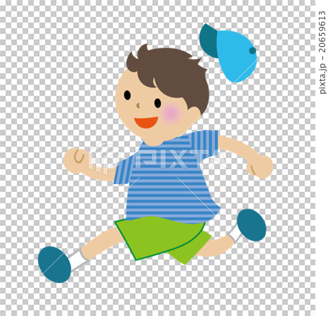 Running boy 20659613