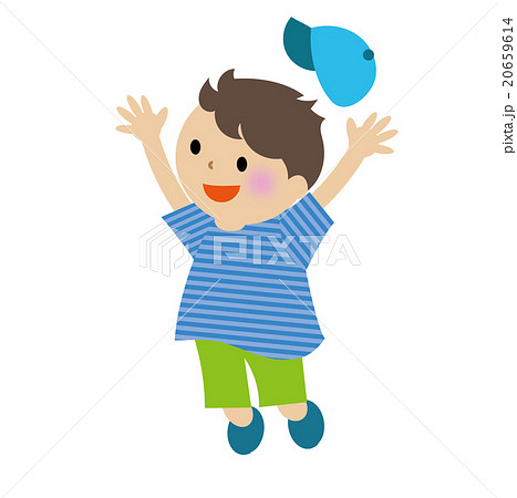 ジャンプする男の子 ジャンプする男の子 20659614