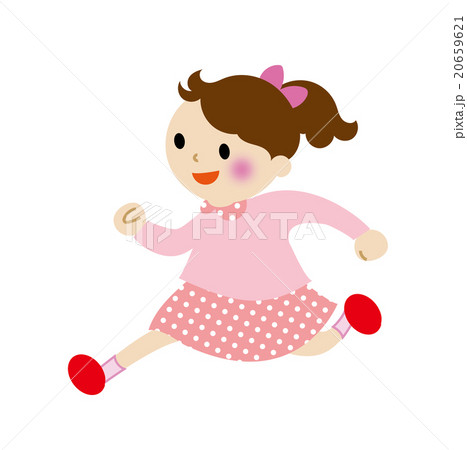 走る女の子 走る女の子 20659621