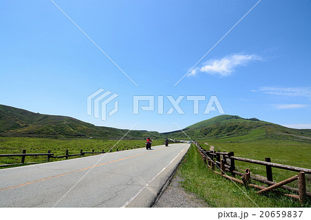 阿蘇山とバイク 阿蘇山とバイク 20659837