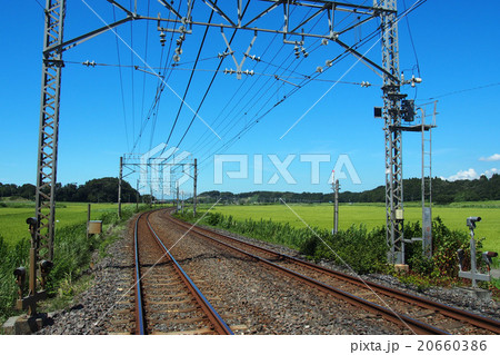 青空と線路 20660386