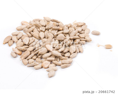 Close up of sunflower seeds. Close up of sunflower seeds. 20661742