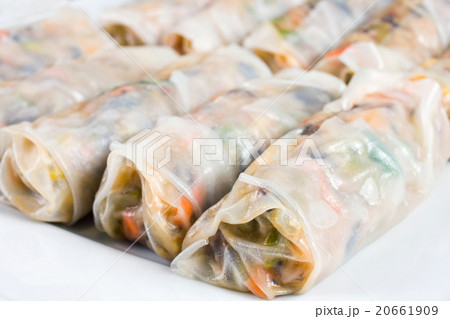 Chinese Traditional Spring rolls food Chinese Traditional Spring rolls food 20661909