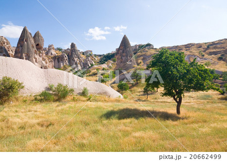 Ortahisar cave city in Capapdocia, Turkey 20662499