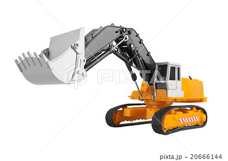 Bulldozer isolated on white Bulldozer isolated on white 20666144