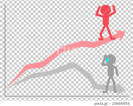 人物とグラフ 20666956