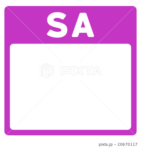 Saturday Flat Icon Saturday Flat Icon 20670117