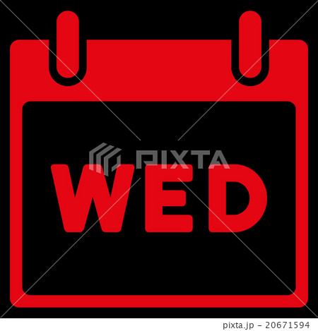 Wednesday Flat Icon 20671594