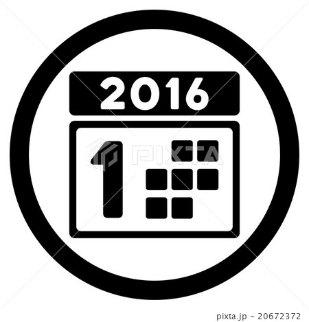 2016 Day Iconのイラスト素材 [20672372] - PIXTA