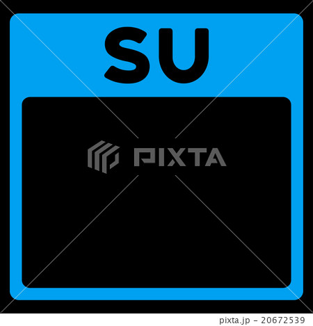 Sunday Flat Icon 20672539