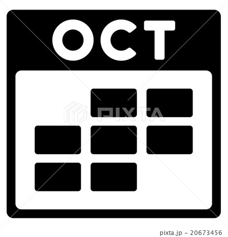 October Flat Icon 20673456