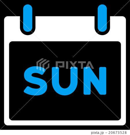 Sunday Flat Icon 20673528