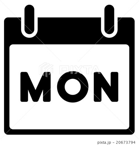 Monday Flat Icon 20673794