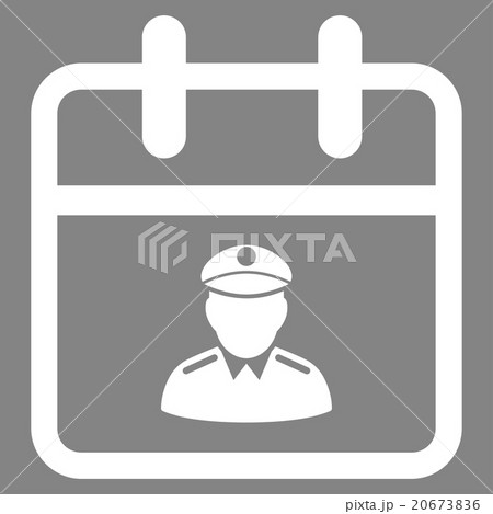 Police Date Icon Police Date Icon 20673836