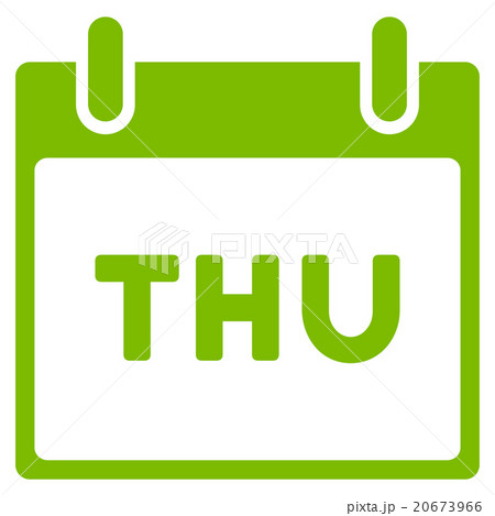 Thursday Flat Icon Thursday Flat Icon 20673966