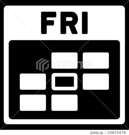Friday Flat Icon 20674478