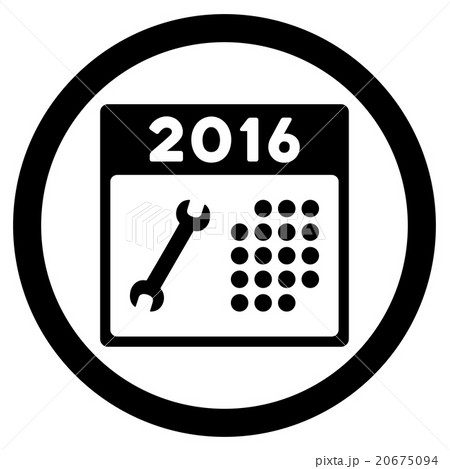 2016 Service Calendar Icon 2016 Service Calendar Icon 20675094