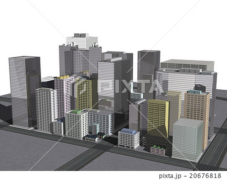 ビル群 20676818