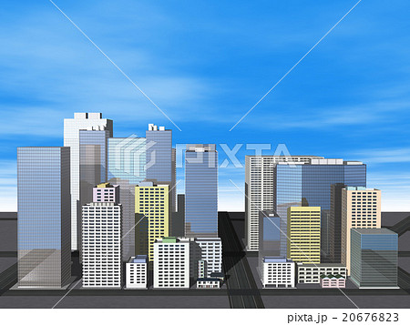 ビル群 20676823