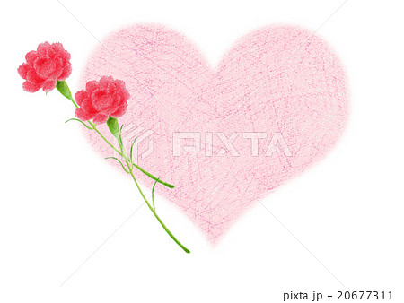 母の日 ハート型テクスチャ 母の日 ハート型テクスチャ 20677311