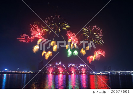 Firework festival in Korea. Firework festival in Korea. 20677601