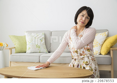 エプロンの40代女性 エプロンの40代女性 20678553