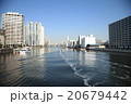 天王洲アイル　京浜運河と屋形船01 20679442