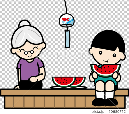 Eat watermelons on the rim Eat watermelons on the rim 20680752