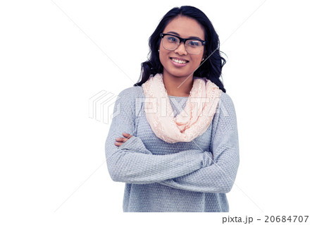 Asian woman with arms crossed 20684707