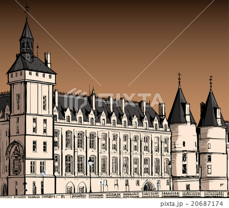 The castle of Conciergerie The castle of Conciergerie 20687174