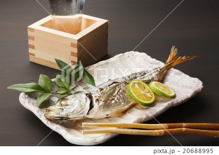 アジの塩焼き アジの塩焼き 20688995