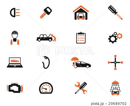 Car service simply icons 20689702