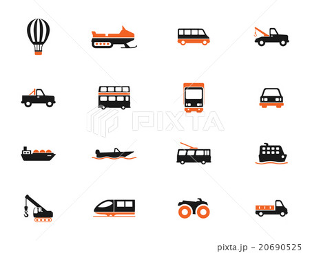 Transportation simply icons 20690525