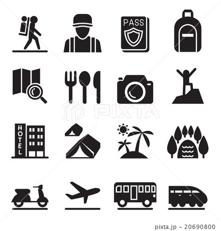 Travel icon set 20690800