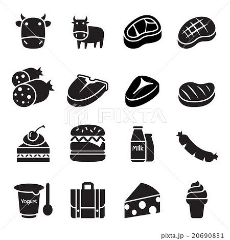 cattle icons 20690831