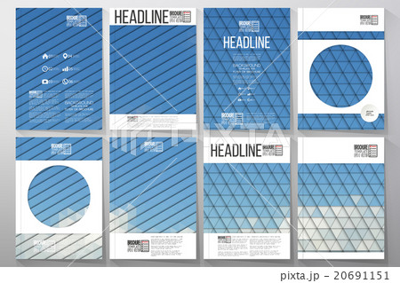 Business templates for brochure, flyer or booklet Business templates for brochure, flyer or booklet 20691151