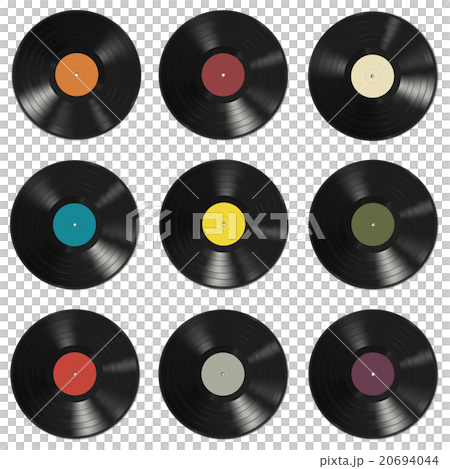 Vinyl records pattern Vinyl records pattern 20694044