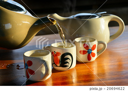 the morning tea time the morning tea time 20694622