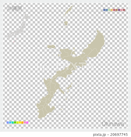 沖縄県の地図 沖縄県の地図 20697745